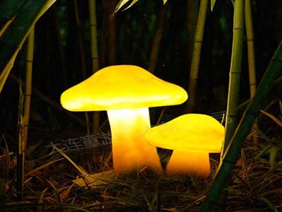 光影蘑菇灯